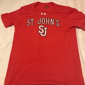 Pink under armor shirt